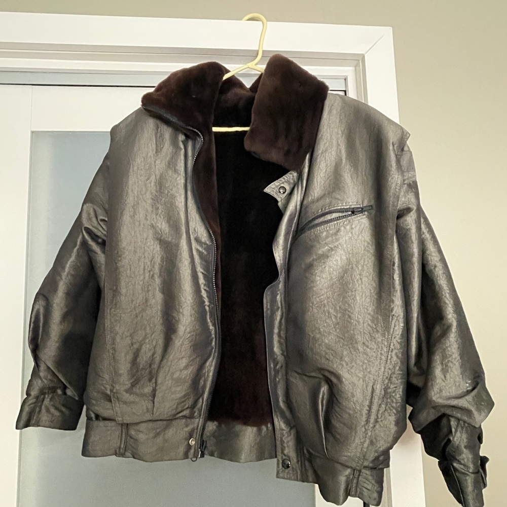 Fur Lined Bomber L
